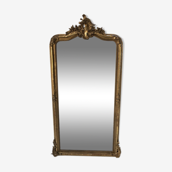 Miroir rocaille XL Louis XV XIXème