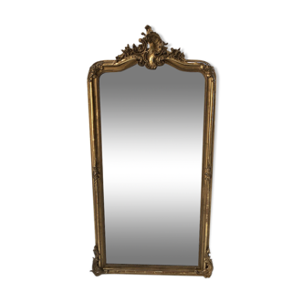 Miroir rocaille XL Louis XV XIXème