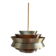 Suspension vintage Trava - Carl Thore - lampe design suédoise