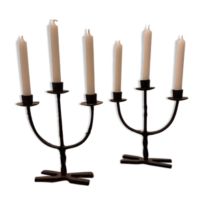 paire de chandeliers