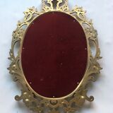 Old baroque mirror 52x83cm