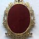 Old baroque mirror 52x83cm