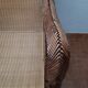Old rattan armchair circa 1900-1930