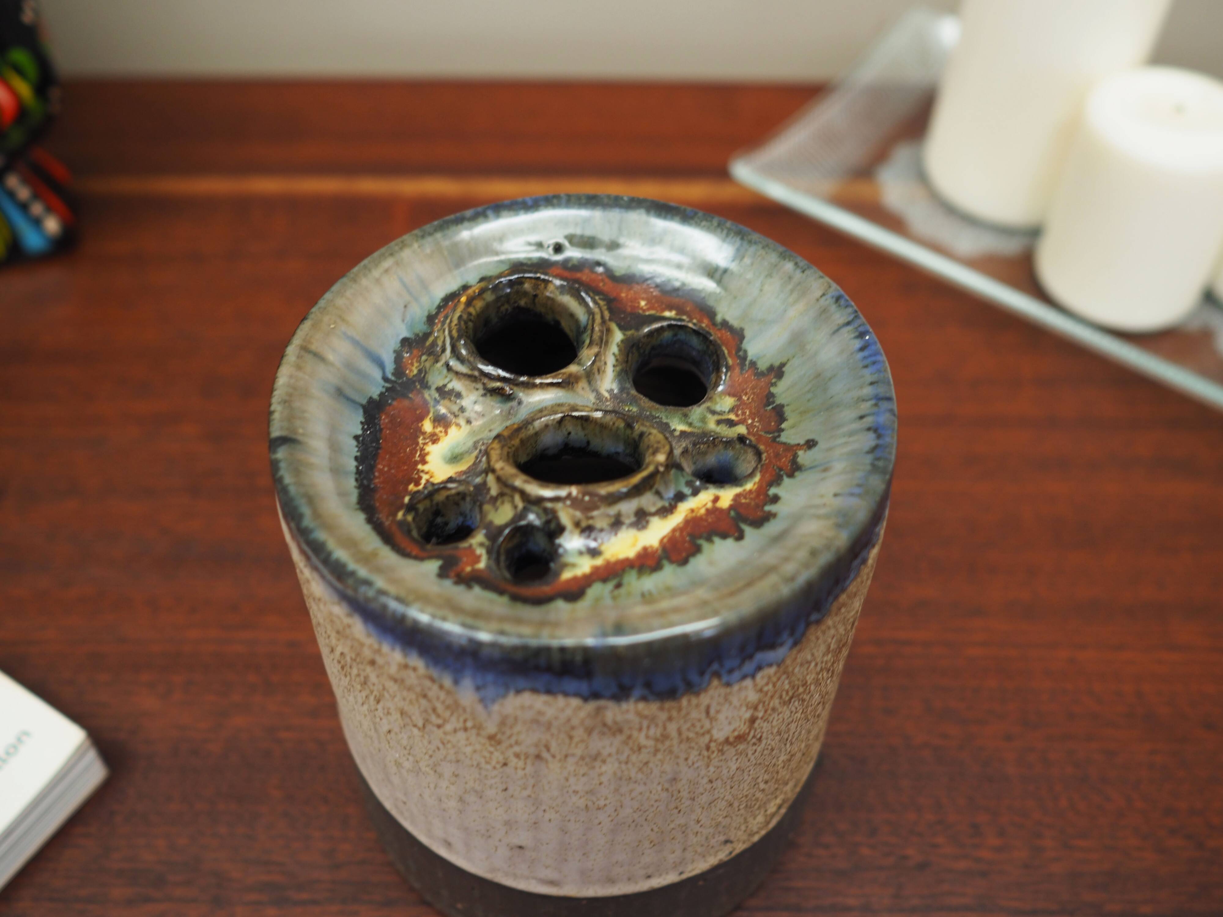Ceramic vase, Danish design, 1960s, production: Denmark