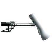 Pair of clamp spotlights by Dieter Waeckerlin, Swiss modernist design from the 1960s.