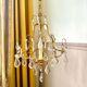Pendant chandelier with crystal tassels