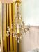 Pendant chandelier with crystal tassels