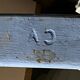 Lot de 6 chaises de jardin fer forgé bleu