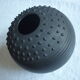 Romania black vintage ceramic vase