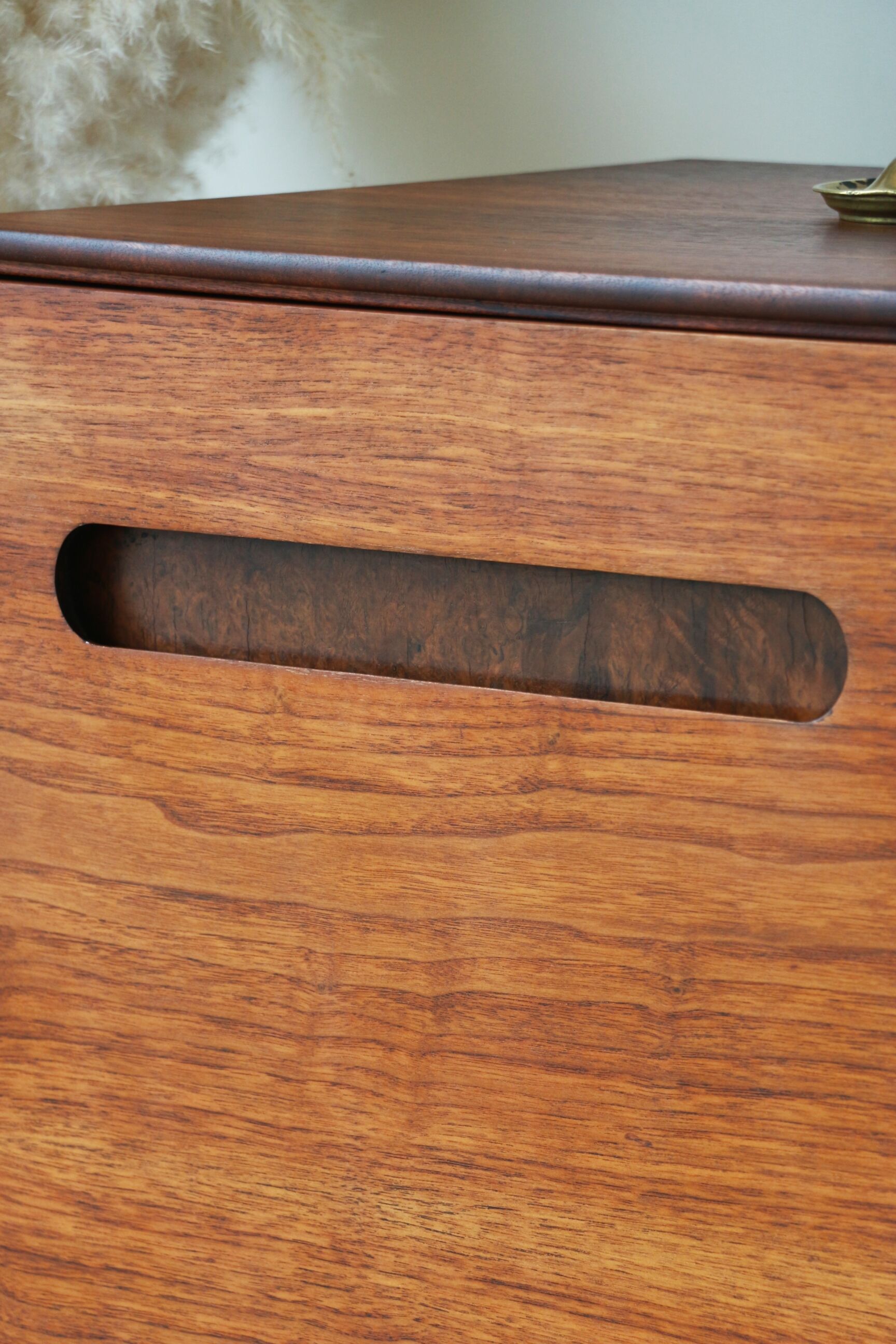 Sideboard teak and walnut 60