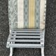 Chauffeuse de style Louis XV avec repose-pieds assorti – XXe siècle