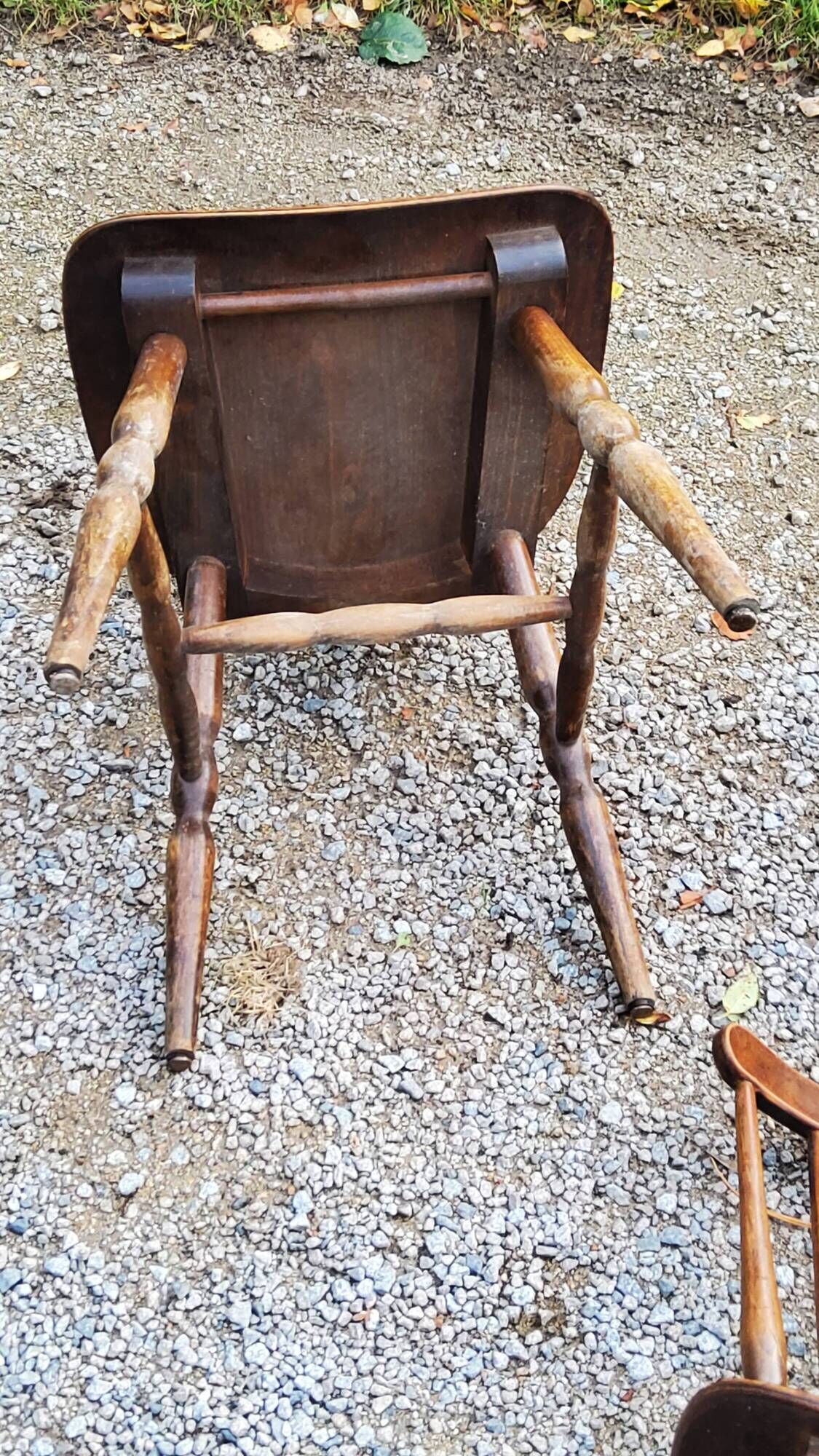 Set de 6 chaises de bistrot Baumann vintage des années 60