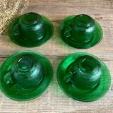 4 Arcoroc Sierra green cups