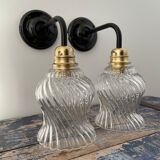 Pair of vintage wall lights