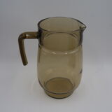 Service verre fumé vintage