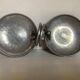 Hammered aluminium serving platter buenilum