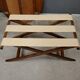 Table de majordome pliante en acajou – 1940
