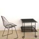 1950s metal side table