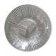 Round glass aperitif dish 3 compartments