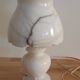 vintage alabaster marble lamp from the 50s-60s
