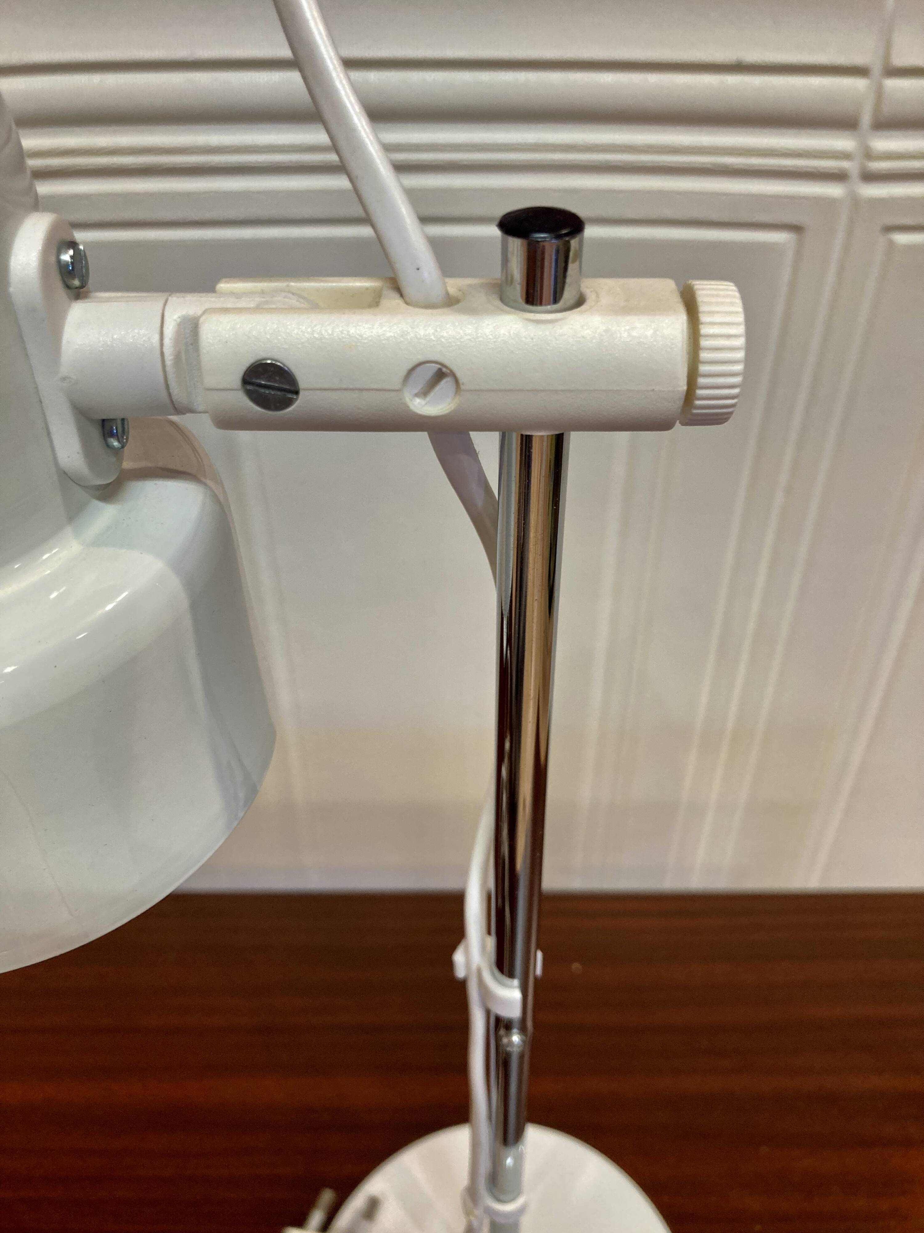 Pair of modular metal lamps Scandinavian design.