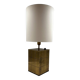 Hollywood regency brass table lamp base, Romeo Rega Italy, 1970s