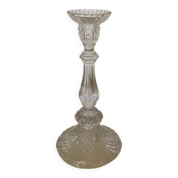 Old large candlestick Val Saint Lambert