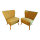 Pair of cocktail armchairs