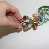 Vintage wall or ceiling lamp, Targetti Sankey, 1970s