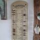 Vintage metal grocery list