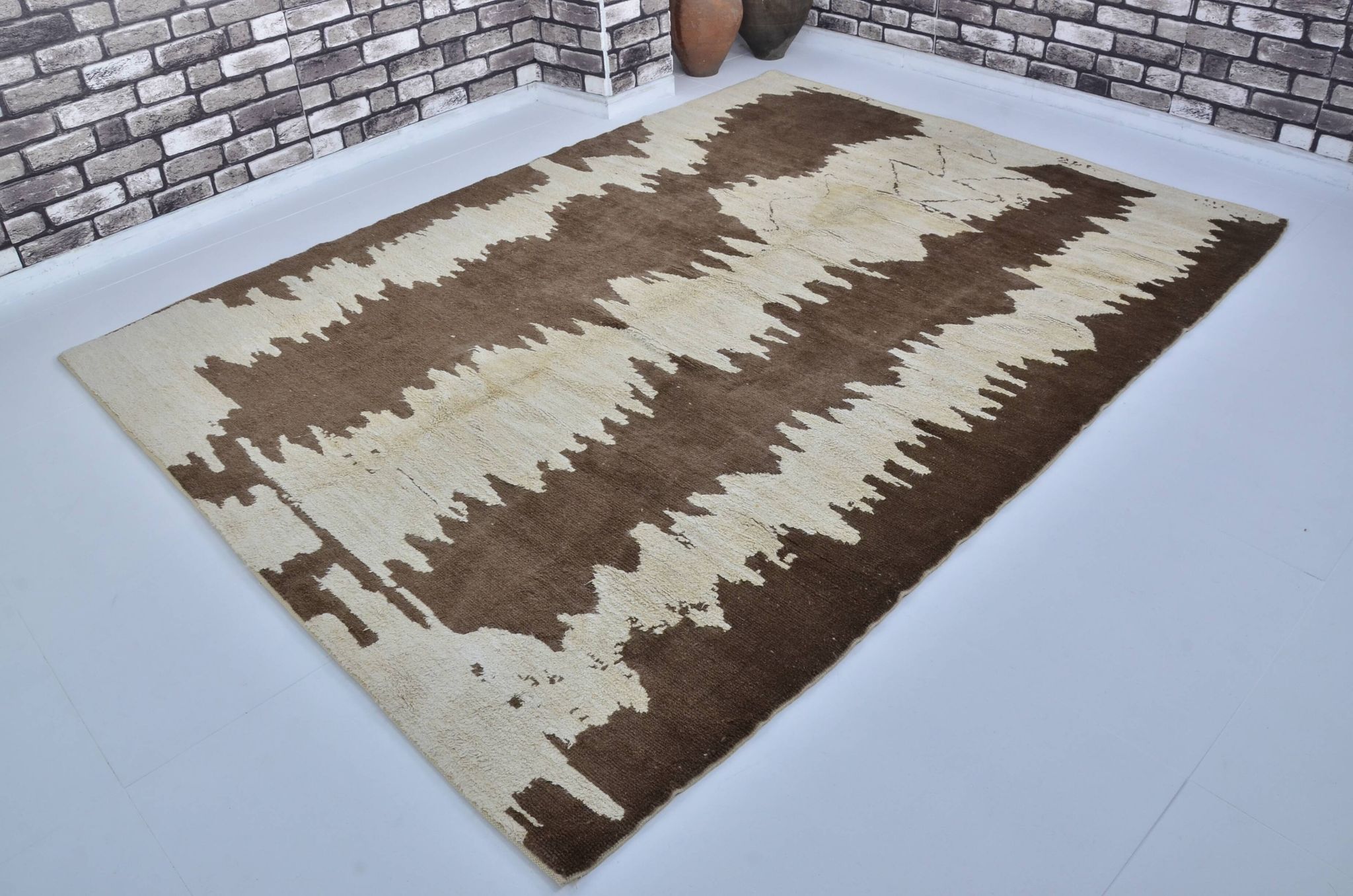 Tapis décoratif en chanvre pour la maison, référence 3002