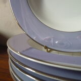 6 porcelain plates Sarah Creation