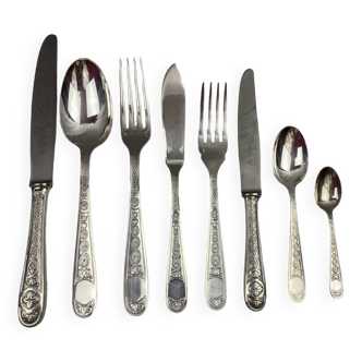 Christofle Villeroy model - complete cutlery 96 pieces very good condition