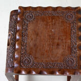 Antique oak carved art & crafts buffet