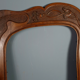 Art Nouveau frame carved wood 73x60 cm, foliage 55.5x36 cm for mirror SB