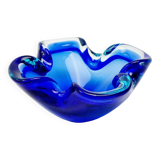 Sommerso Murano Glass Ashtray or Bowl, Italy, 1960s