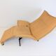 Cassina Veranda leather armchair by Vico Magistretti