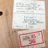 Vintage Scandinavian wooden chair from the 1970s