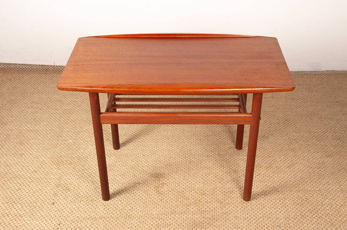 Teak coffee table, 2 levels, model PJ 107 by Grete Jalk/Jeppesen.