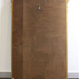 Mirror with parecloses, Regency style.