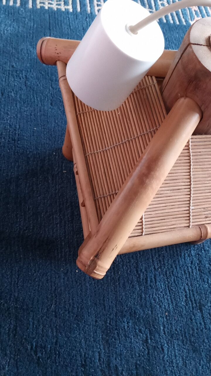 Vintage bamboo suspension