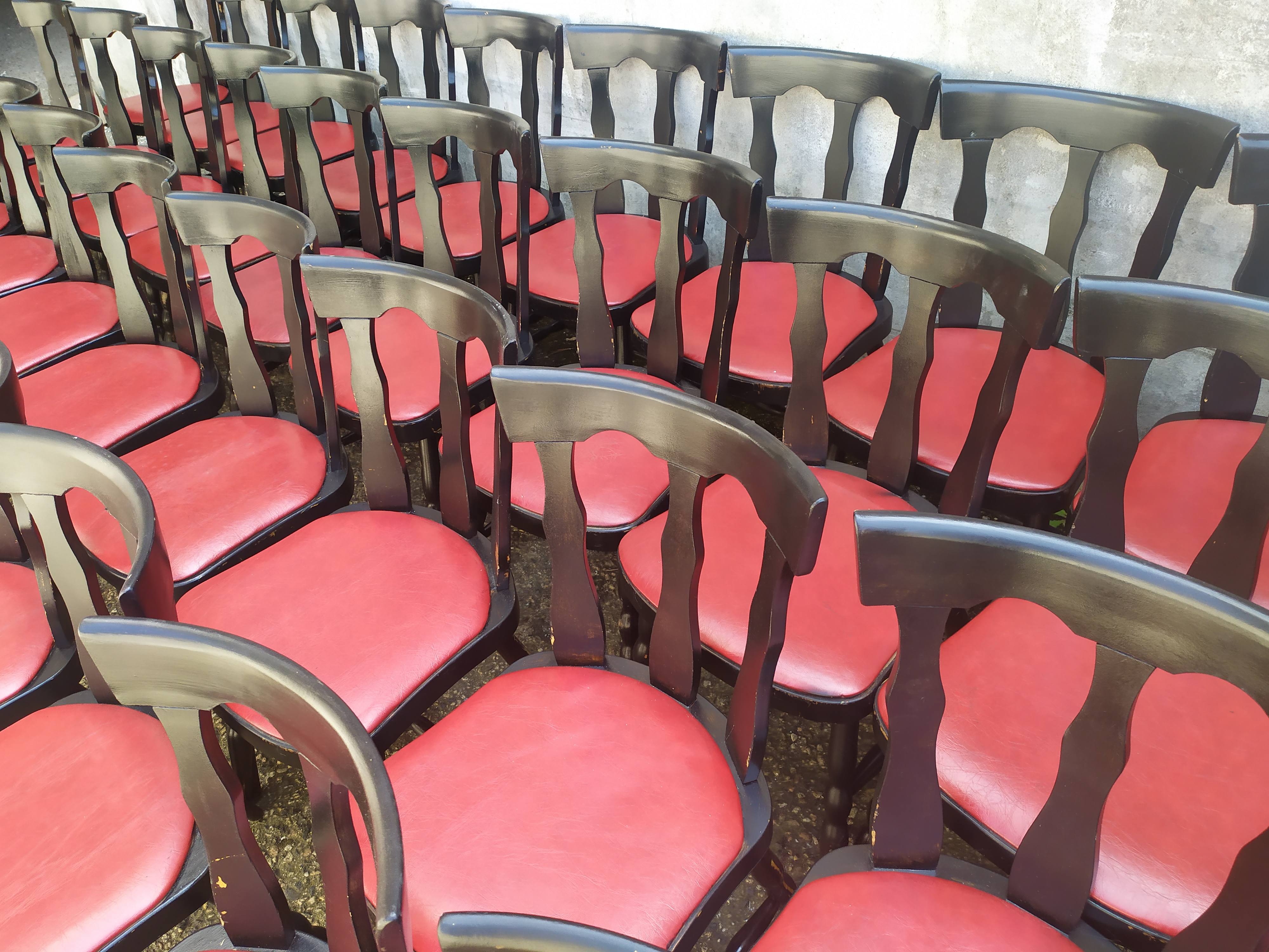 40 Baumann saloon bistro chairs