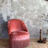 Fauteuil crapaud XIXeme