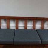 Scandinavian teak bench by Grete Jalk