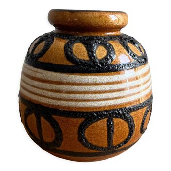 Vase boule West Germany vintage
