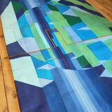 Psychedelic design wall tapestry
