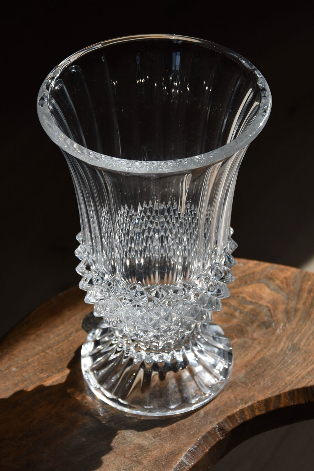 Crystal vase