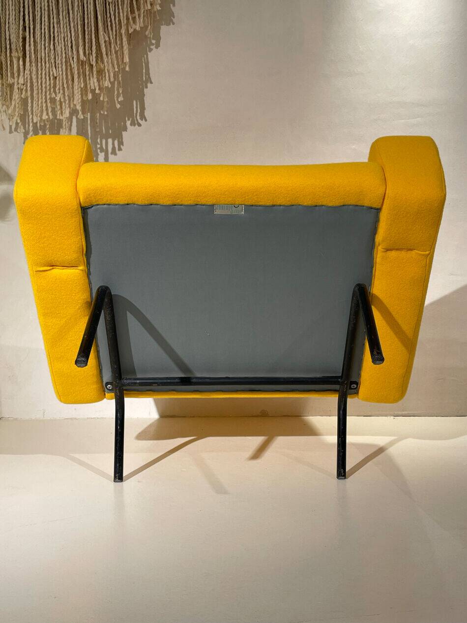 Armchair model 743 by Joseph-André Motte published by Steiner, circa 1958.