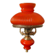 Vintage orange wall light