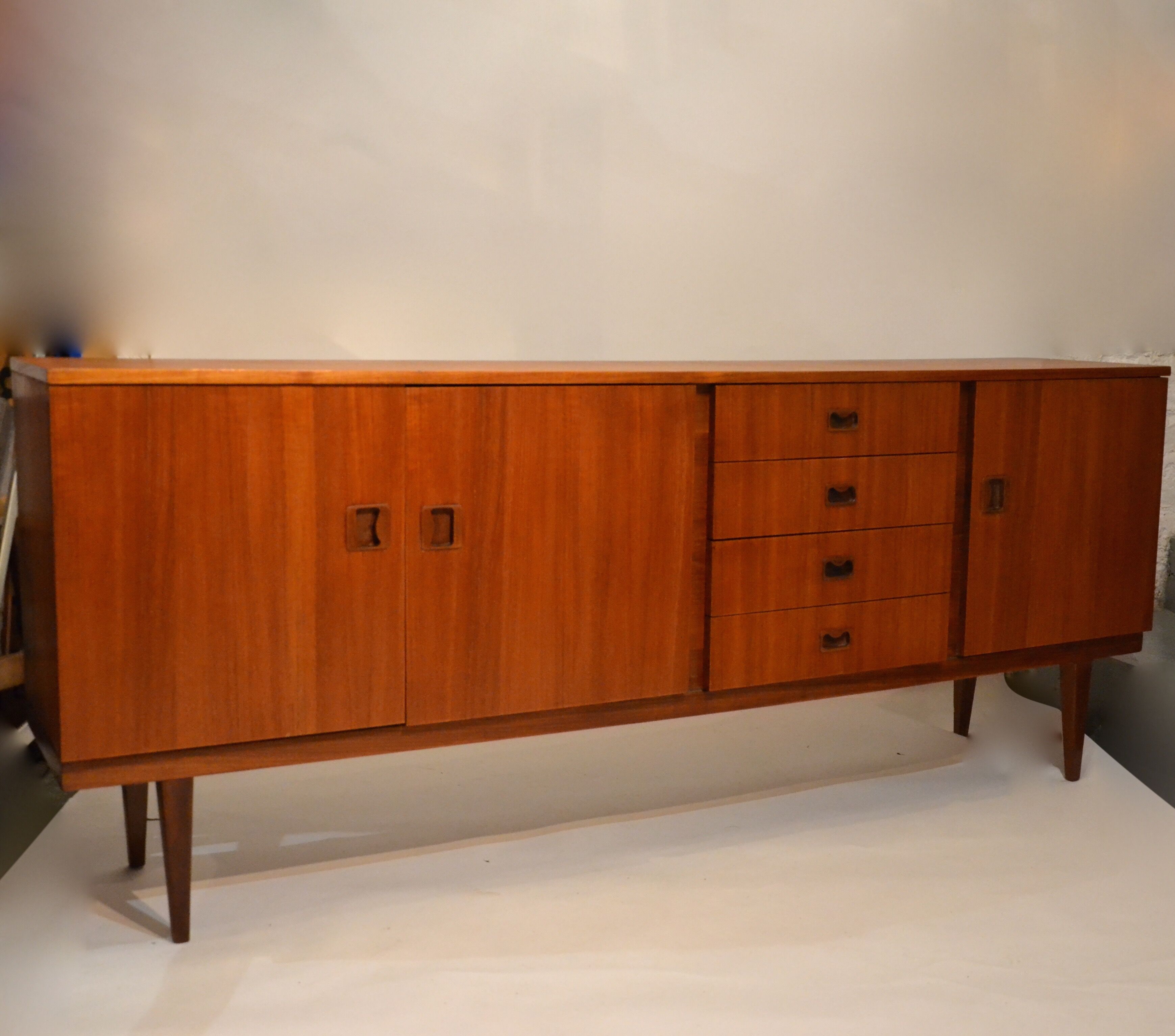 Enfilade scandinave en teck
